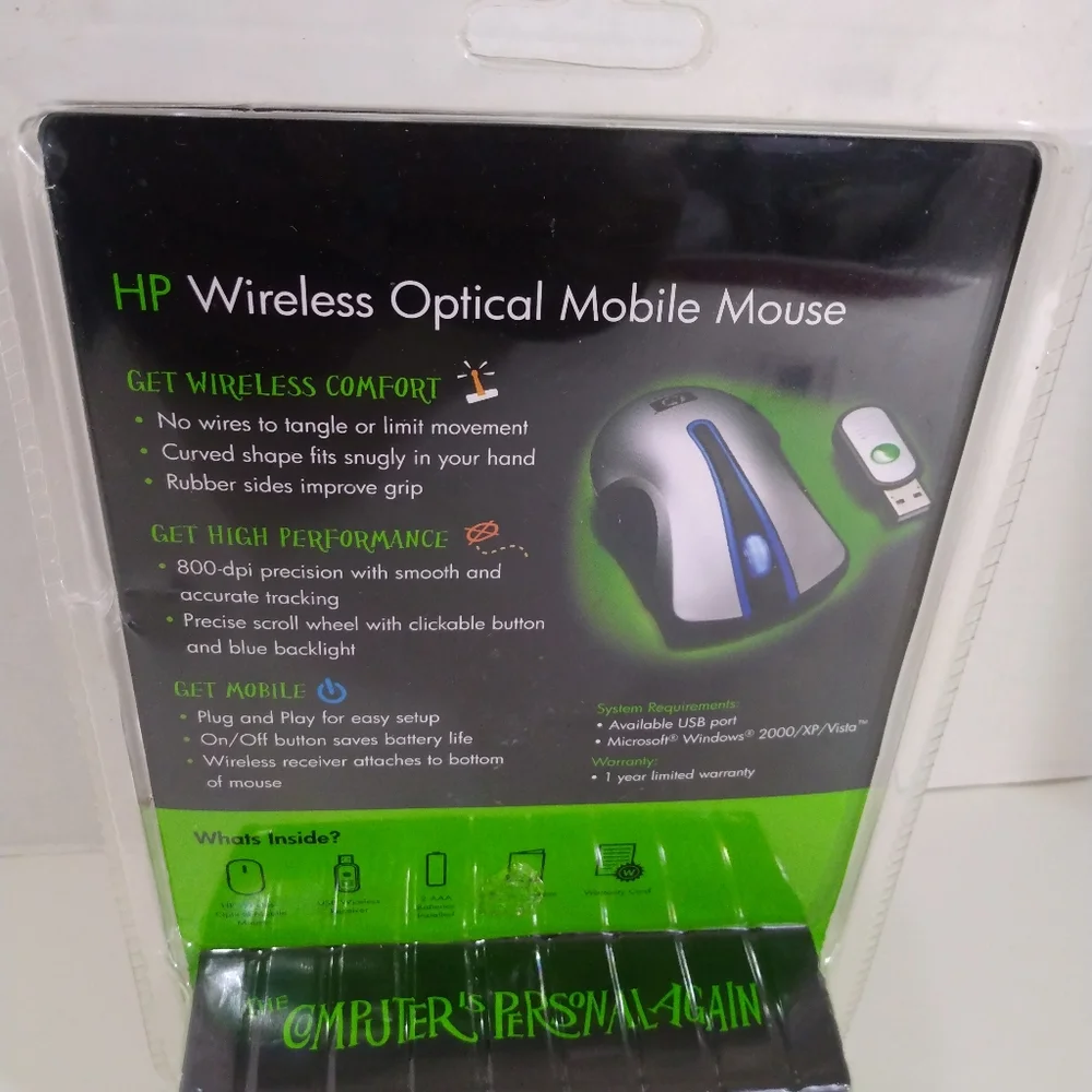 HP Wireless Optical Mobile Mouse